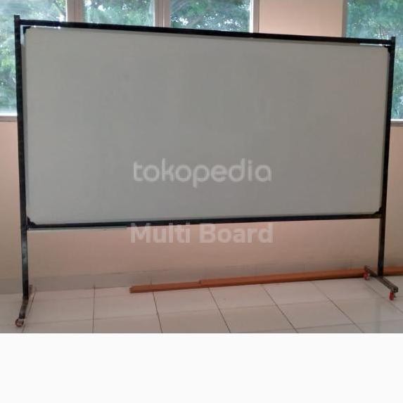 

whiteboard papantulis standing 120x240 Kualitas Original