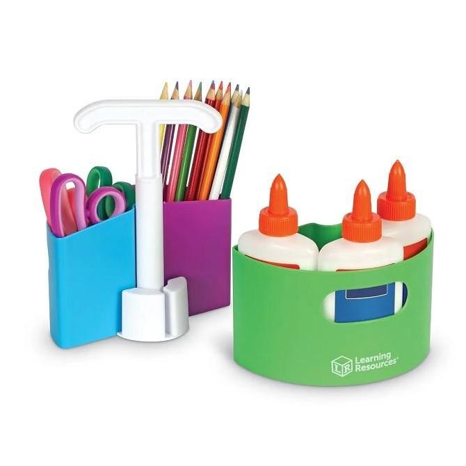 

Learning Resources Create a Space Mini-Center Desk Organizer Kualitas Original