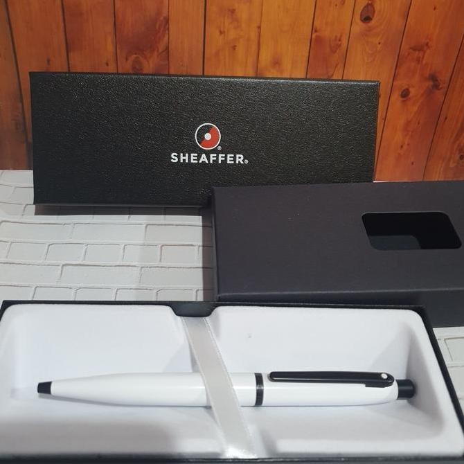

Pulpen Sheaffer VFM Putih Glossy Ballpoint Kualitas Original