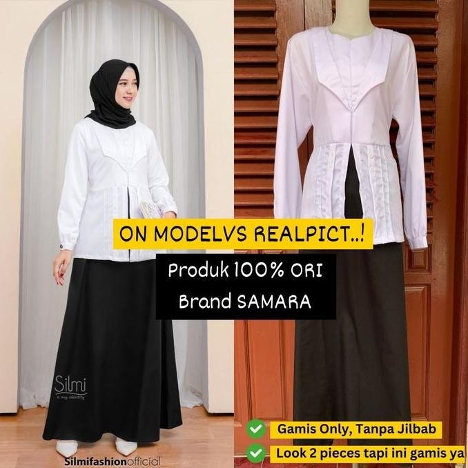 Promo / Terlaris Baju Dinas Seragam Putih dan Khaki PNS, Pemda, Guru Wanita Cantik Bahan Katun Toyob