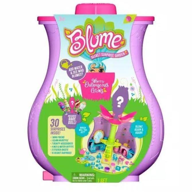 Blume Secret Surprise Garden Playset By Skyrocket Kualitas Original