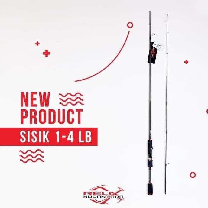 

Terlaris Joran Sisik 6'5" Ul 1-4Lb Relix Nusantara Spinning Carbon