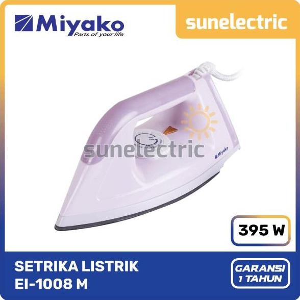 Tersedia Miyako EI 1008 M Setrika Listrik 395 Watt EI-1008M / EI 1008M / EI1008 M / EI-1008 M / EI10