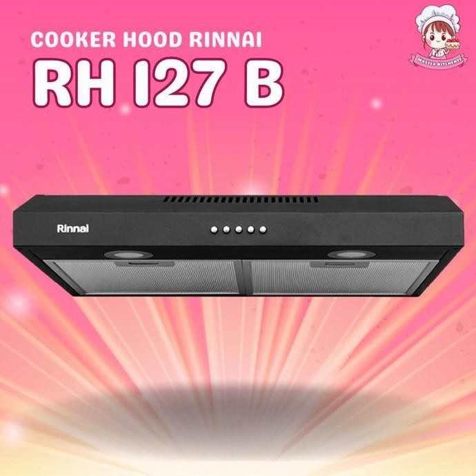 Tersedia Cooker Hood Rinnai 70 Cm / Rinnai RH S 1757 PBW