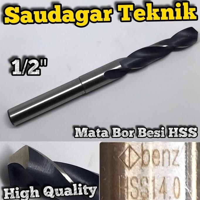 Mata Bor Besi 14mm Bisa Bor Tangan Reduced Shank 14 mm 1/2'