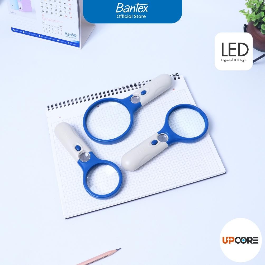 

LINDU Bantex 2in1 Kaca Pembesar Lampu LED / Magnifier Hingga 3.3X Untuk Membaca 56mm / 70mm / 85mm BJ260X