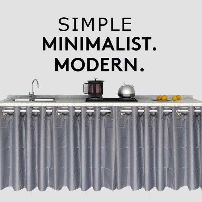 [WPS] Gorden Kolong Dapur Waterproof Model Smokring