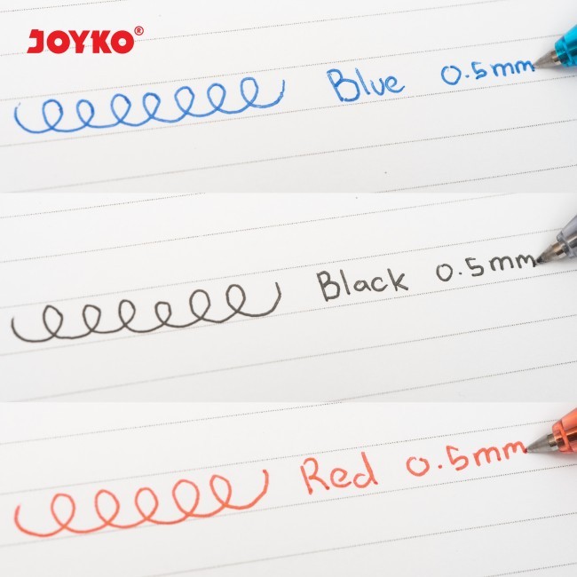 

sg Pulpen JOYKO Q GEL GP 265 0.5 mm (Lusin)