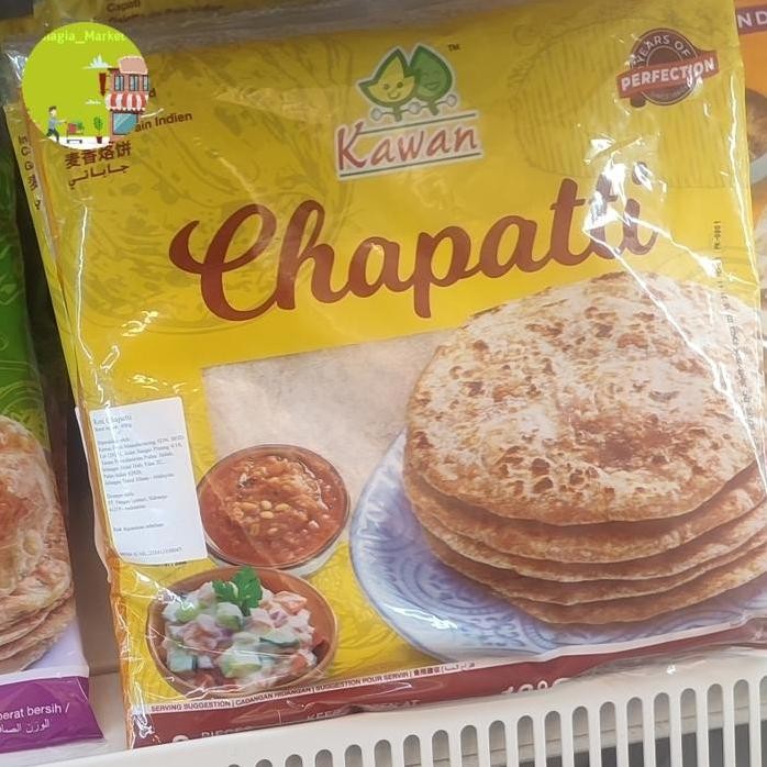 

Terlaris Kawan Chapatti 10'S 400Gr/ Indian Flat Bread / Roti Paratha