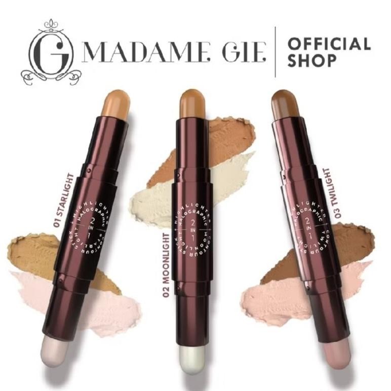 EL Madame Gie Contour Stick 10 Gram 01 Starlight/Moonlight/Twilight