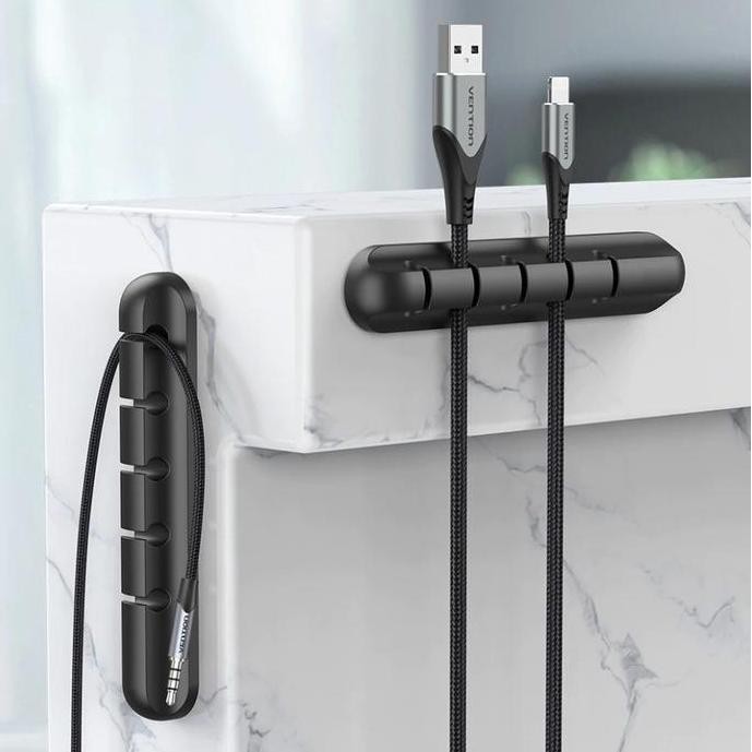

HAVEN Cable Organizer Clips Holder Gantungan Kabel Klip Charger