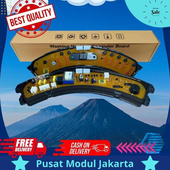 Tersedia SHARP ES-N75FY-P modul pcb mesin cuci top loading