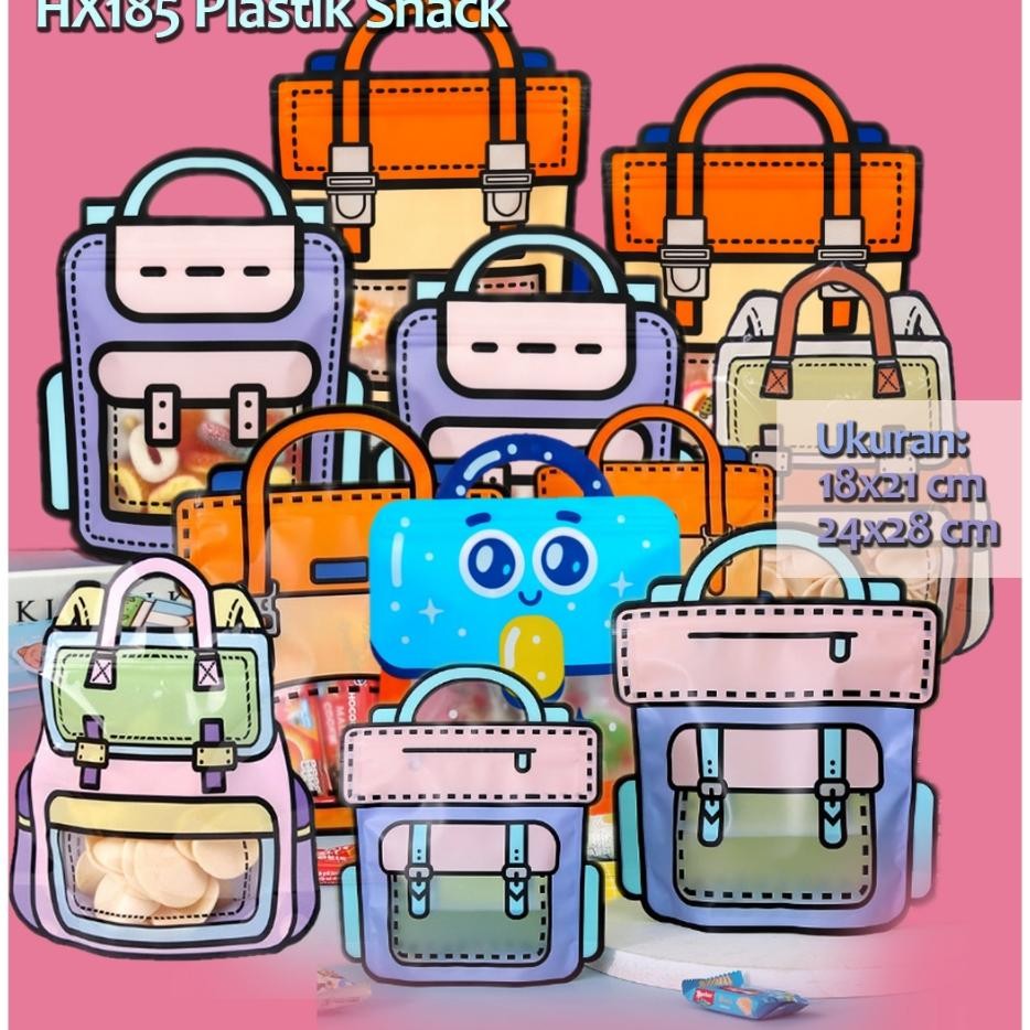 

Hx185 1 Paket 10 Pcs Plastik Sna Hadiah Ziplo Thday Paaging Goodie Bag
