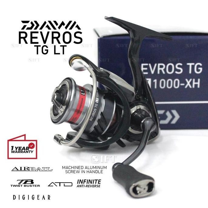 '' Reel Daiwa REVROS TG LT [2020] Power Handle | Spinning | 1000 - 6000 ''