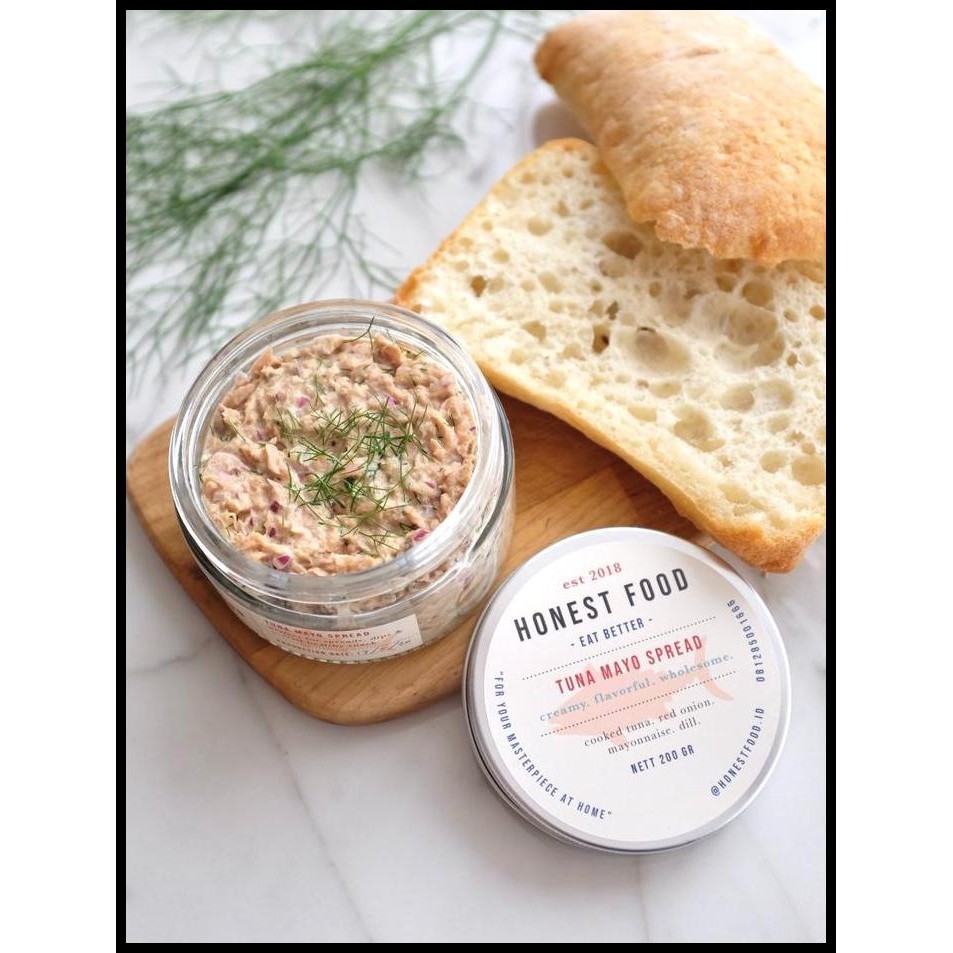 

Terlaris Tuna Mayo Spread Honestfood - Selai Ikan Tuna, Olesan Sandwich, Olesan Roti Good Quality