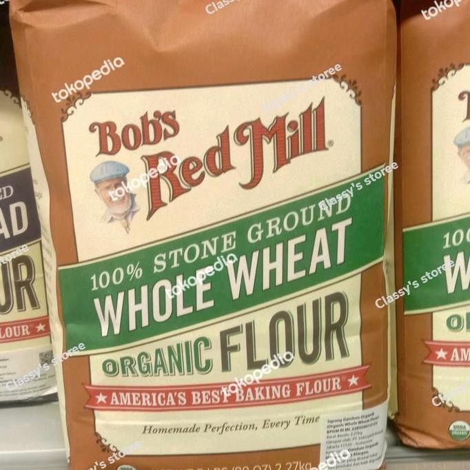

Sale Bob'S Red Mill Whole Wheat Flour/Tepung Gandum Organik 2,27 Kg