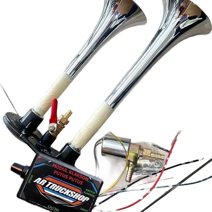 Klakson Angin Hino Rk Rakitan Custom Klakson Bus Klakson Truk 12/24V Original Dan Terpercaya