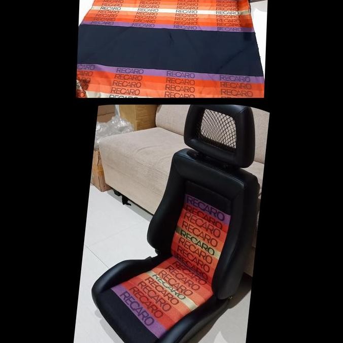 Kain Recaro Oren Spectrum Harga Khusus