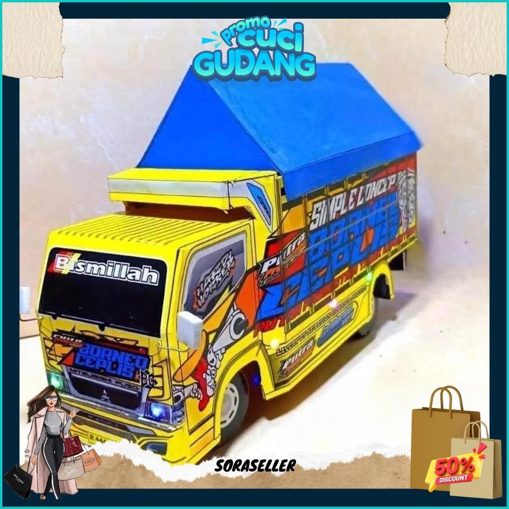 Miniatur Truk Oleng Jumbo Hasil Rawit Terlaris Rc Control Harga Termurah Gratis Ongkir