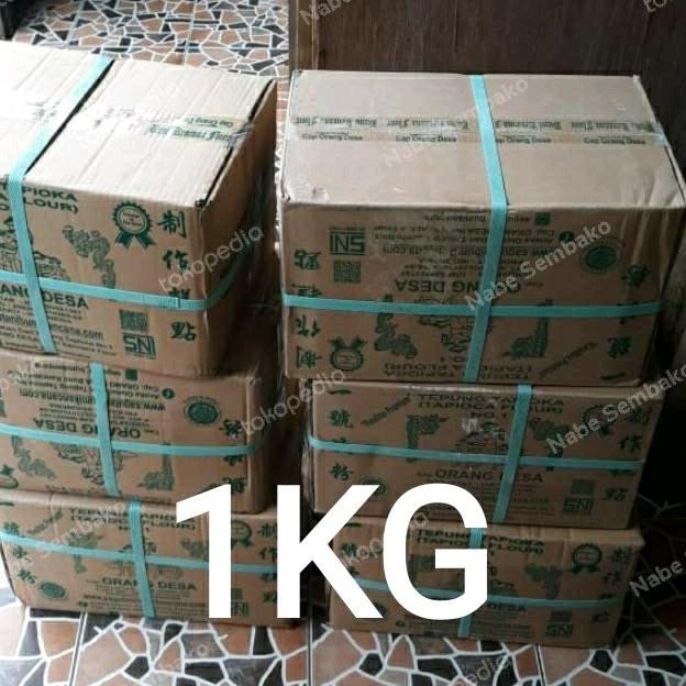 

Grosir Tepung Tapioka Cap Orang Desa 1Kg Dus ( 10Bks )