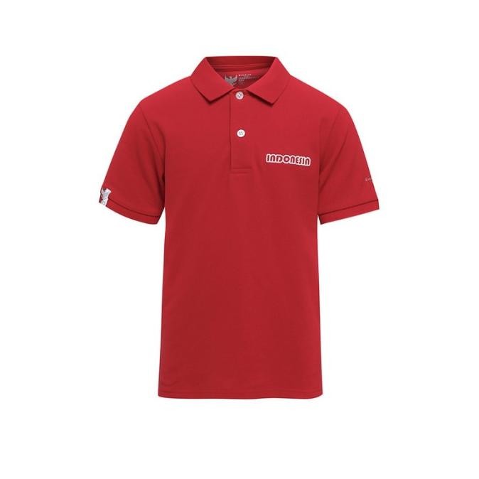 Murah Giordano Junior'S National Day Polo Anak Laki-Laki Merah [0301426101]