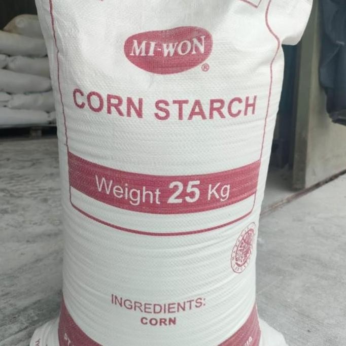 

Terlaris Corn Starch / Maizena Miwon @ 25 Kg Per Zak Gojek / Grab Only