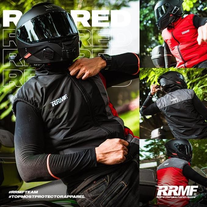 Spesial Vest Reversible Rrmf - Rompi Motor Vest Touring