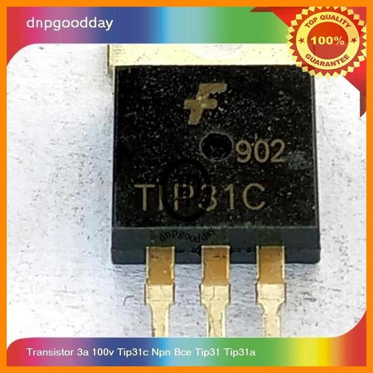[DNP] TRANSISTOR 3A 100V TIP31C NPN BCE TIP31 TIP31A