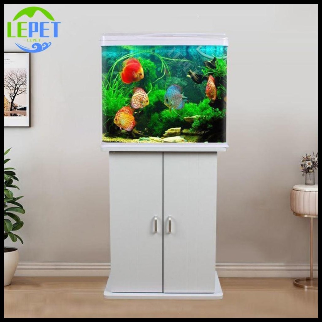 LEPET MEJA AQUARIUM MINIMALIS 520/620 / KABINET AQUARIUM / MEJA AQUASCAPE / AKUARIUM CABINET / LEMAR