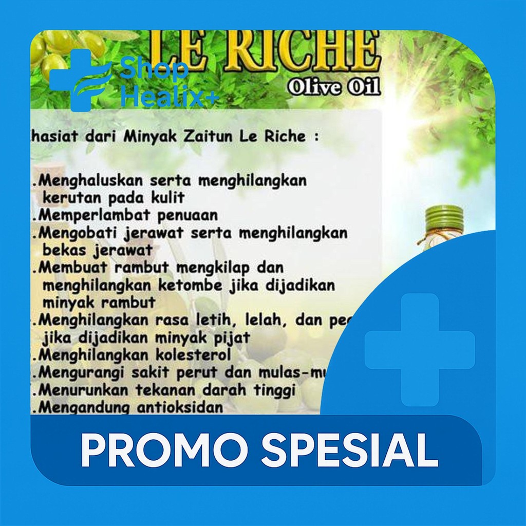 

MINYAK ZAITUN LE RICHE OLIVE OIL 300 ML