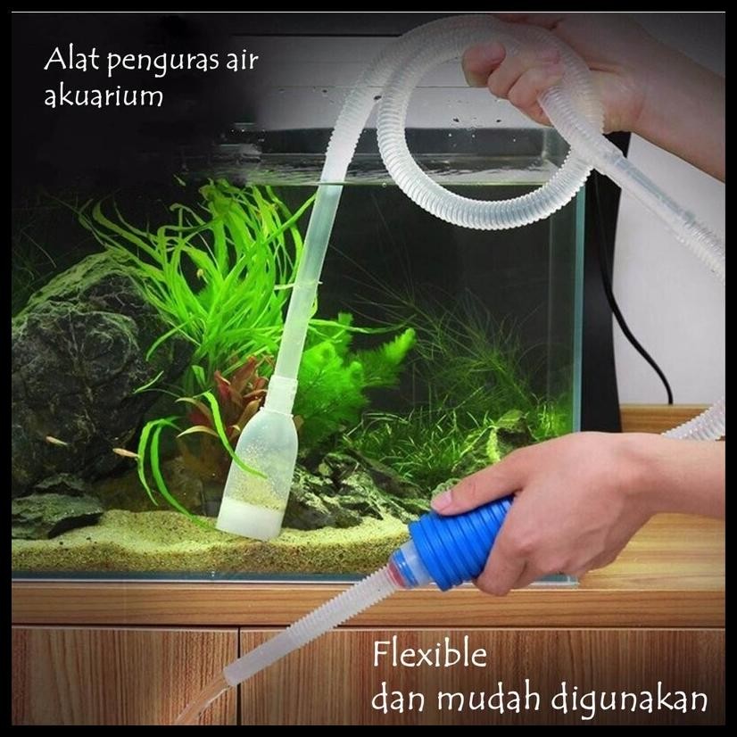 [ACQ] ALAT PENGURAS AIR AQUARIUM ALAT PENYEDOT AIR MANUAL