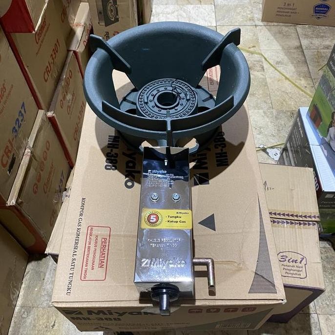 Kompor Gas High Pressure Komersil Miyako MH-388 Kompor Tekanan Tinggi MH 388 Kompor Semawar MH388