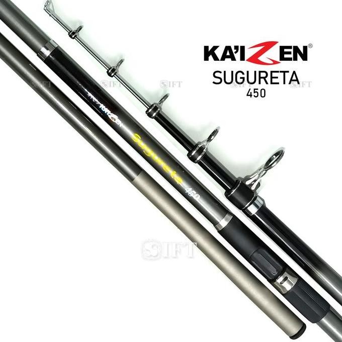 

Terlaris Joran Kaizen Sugureta 300~450 |Surf | Pasiran | Laut Antena Teleskopic