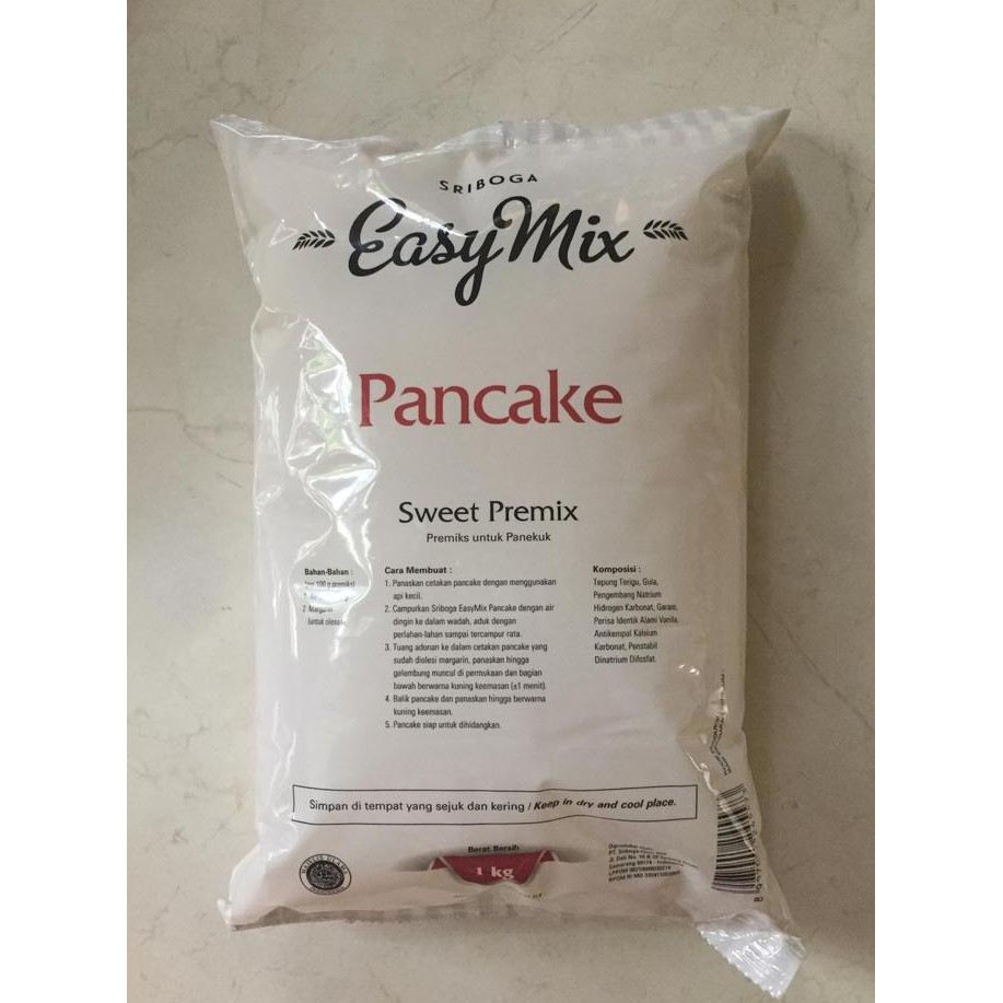 

Terlaris Sriboga Easymix Tepung Pancake Halal