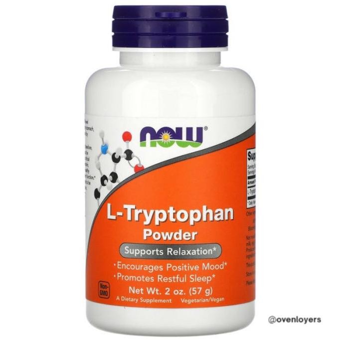 Now L-Tryptophan Powder 57 G