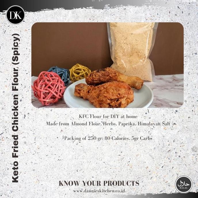 

Terlaris Low Carb Fried Chicken Flour Spicy