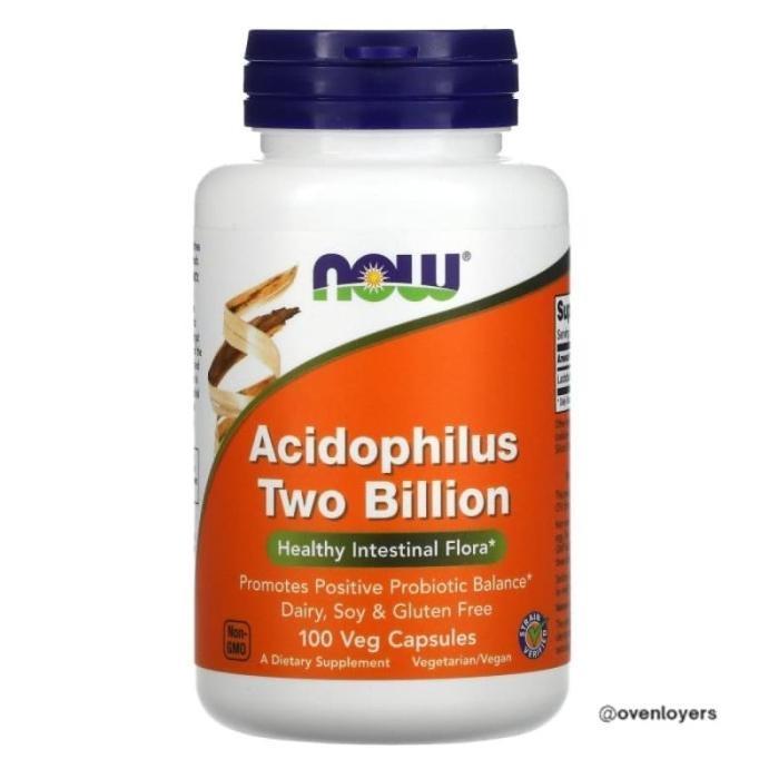Now Acidophilus Two Billion 100 Capsules