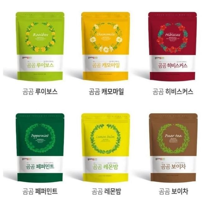 

[10 Pcs] Gomgom Tea Obat Herbal Tradisional Korea/ Teh