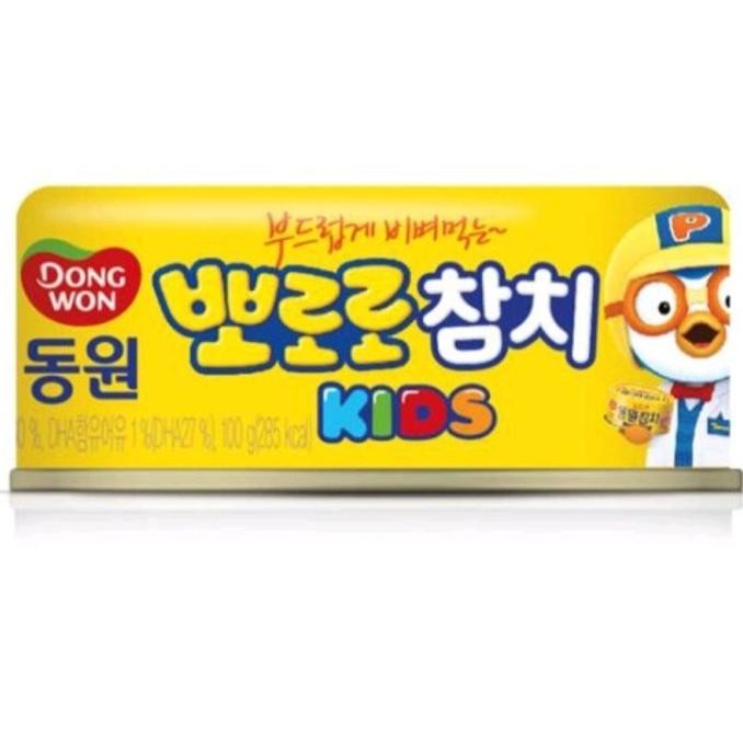 

Dongwon Pororo Kids Ikan Tuna Kaleng Korea/ Makanan Tuna Instan