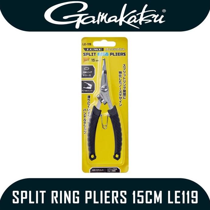 

Terlaris Tang Pancing Splitring Gamakatsu Split Ring Pliers Le 119 15Cm