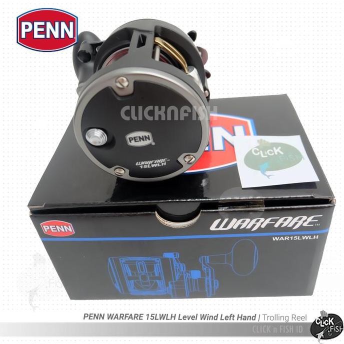 

Terlaris Penn Warfare 15 Level Wind Trolling Reel War15Lwlh 5.1:1 (Lh) Tanpa Lc
