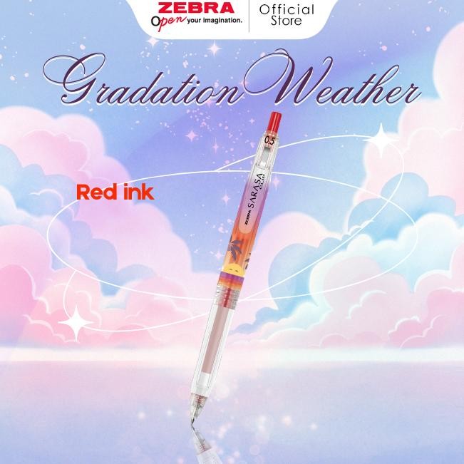 

Ze Sarasa Clip JJ15 Pulpen Gel Gradation Weather Series Limited Edition