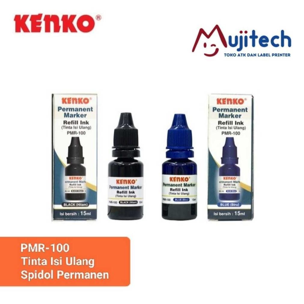 

We-12 Ede-78 Gh-67 Tinta Spidol Permanent Marker Refill Ink Pmr-100 15Ml Kenko Berkualitas Premium