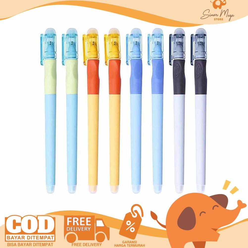

Fth-56 To94 Promo Meriah M&G Erasable Gel Pen 0.5Mm B7501 Tip Erasable Colorful Pen With Dual Eraser Original Sale
