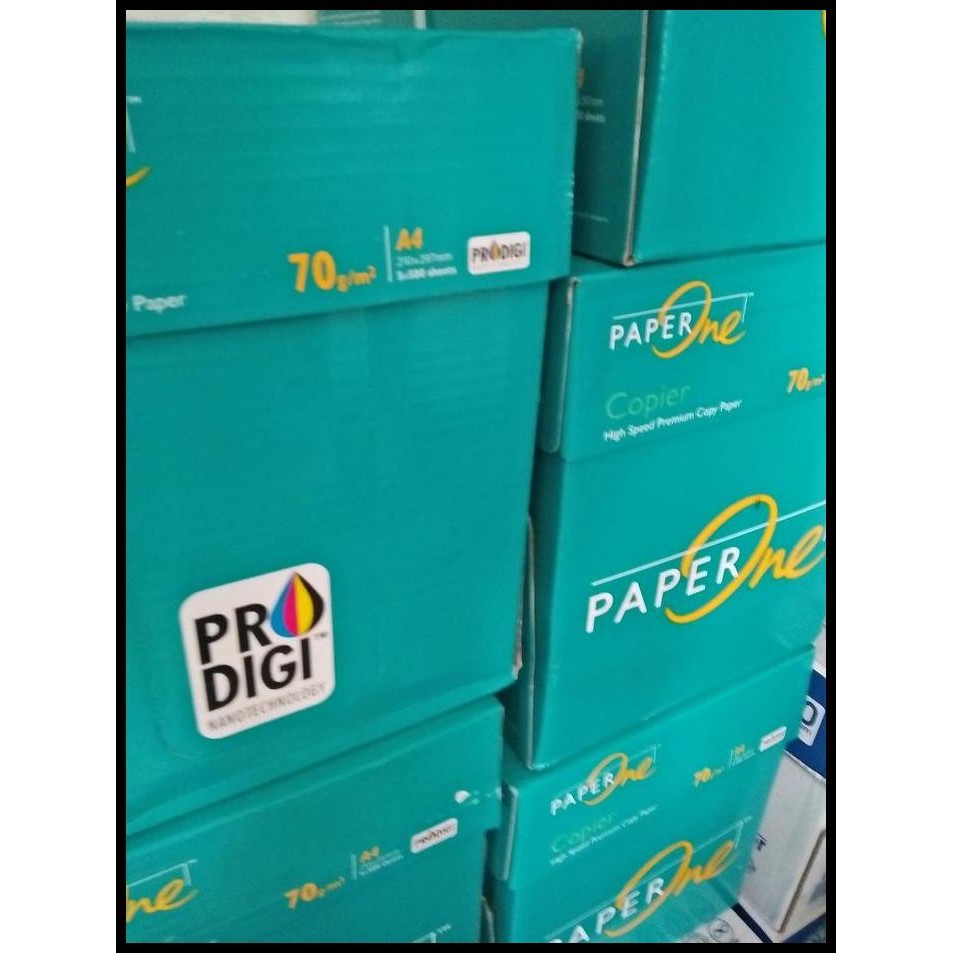 

Terlaris Kertas Hvs A4 70 Gr Merk Paperone 1Dus Good Quality