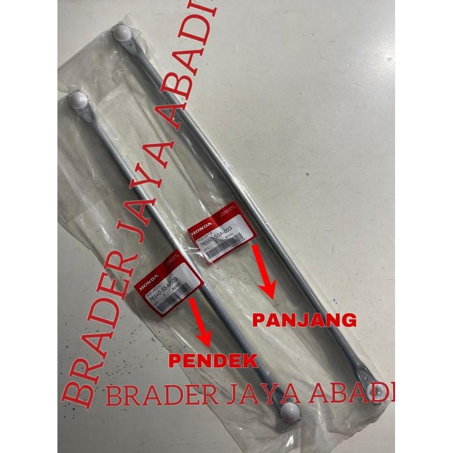 . BESI ROD UNIT LINK WIPER KACA DEPAN PANJANG CIVIC ES CENTURY VTI ASLI