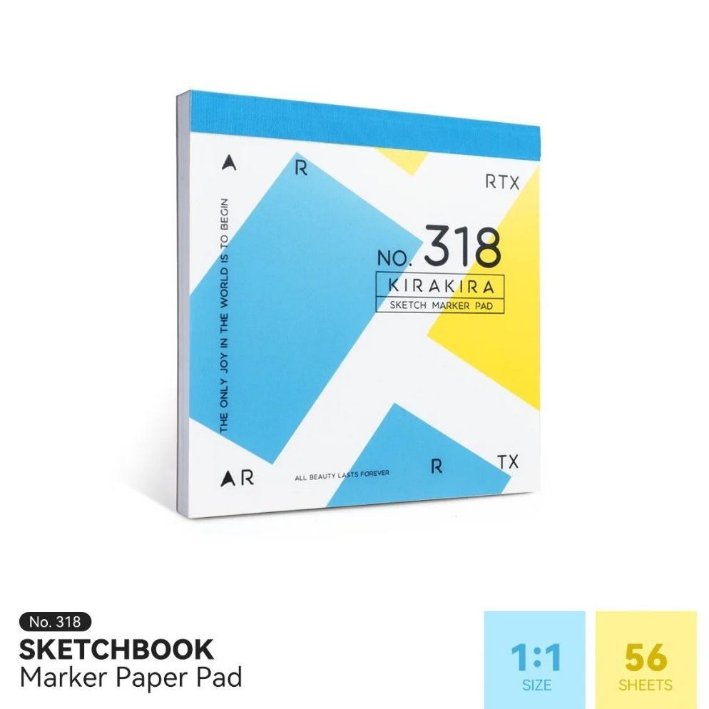 

LINDU Arrtx Sketchbook Marker Pad 18x18cm No.318