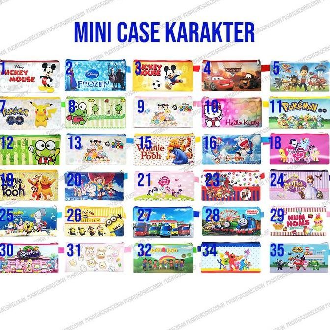 

>>>>>] Mini Case Aneka Karakter (bisa digunakan menyimpan alat tulis, uang
