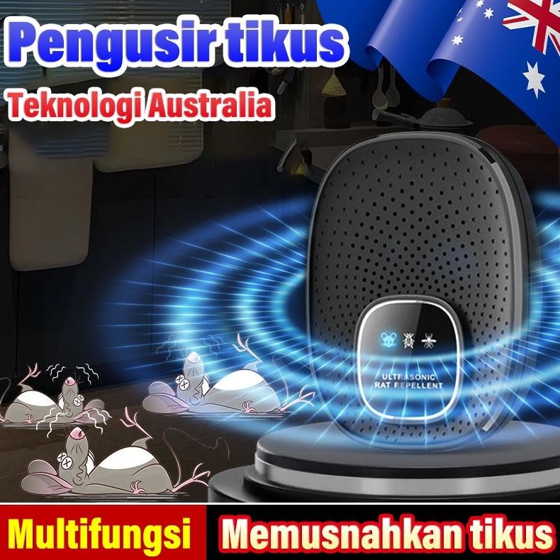 TERLARIS Teknologi Baru Australia Pengusir Tikus Nyamuk Pengusir Tikus Ampuh 100% Pengusir Tikus Ult