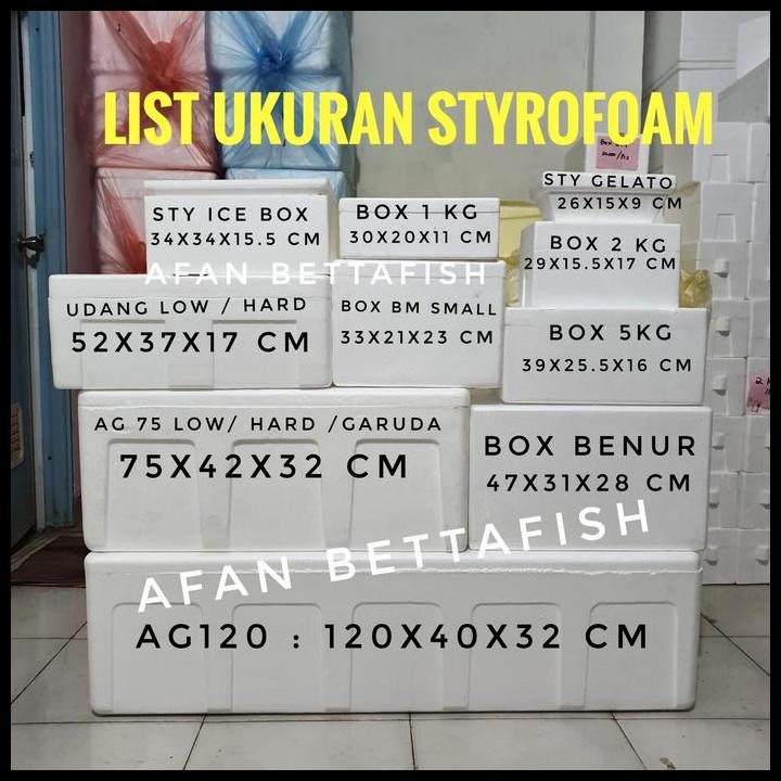 

Terlaris Styrofoam Box Besar Ag 75Cm Low Kualitad A Good Quality